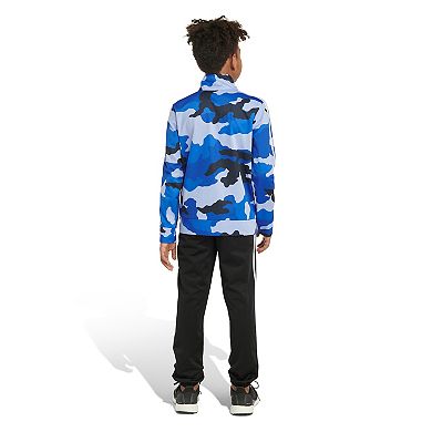 Boys 8-20 adidas 3-Stripe Tricot Track Jacket & Track Pants Set