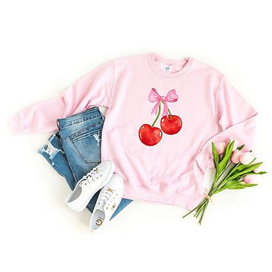 Coquette Cherries Sweatshirt