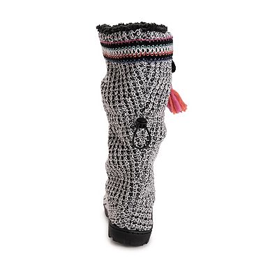 MUK LUKS Tabbi Toggle Women's Knit Boots