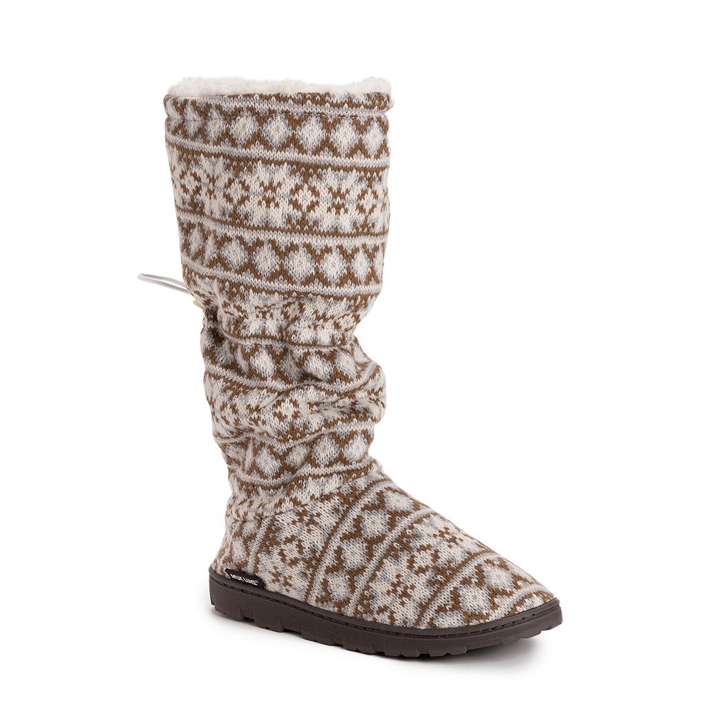 MUK LUKS Tabbi Toggle Women s Knit Winter Boots
