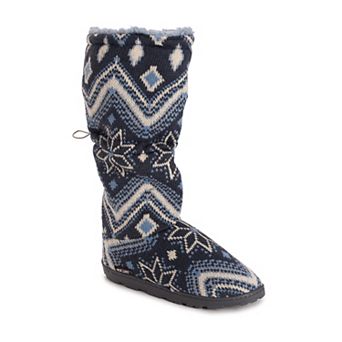 MUK LUKS Tabbi Toggle Women's Knit Winter Boots
