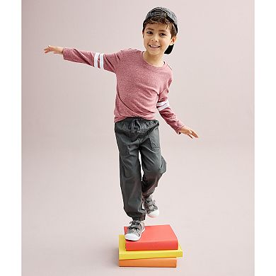 Boys 4-12 Jumping Beans® Long Sleeve Essential Varsity Tee