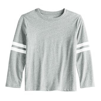 Boys 4-12 Jumping Beans® Long Sleeve Essential Varsity Tee