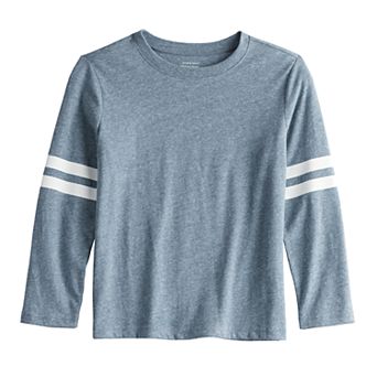 Boys 4-12 Jumping Beans® Long Sleeve Essential Varsity Tee