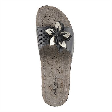 Flexus by Spring Step Flowerstars Women's Slide Sandals