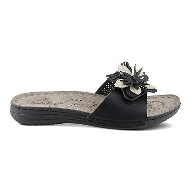 Flexus by Spring Step Flowerstars Women's Slide Sandals