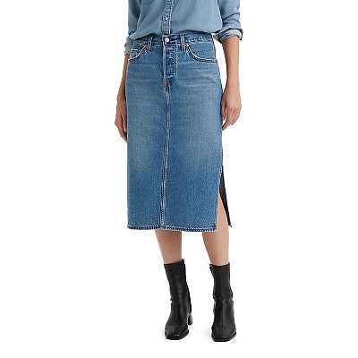 Levi's two tone skirt best sale