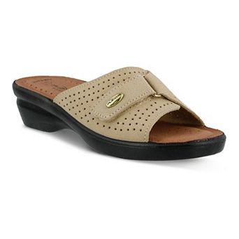 Flexus by Spring Step Kea Women's Suede Slide Sandals