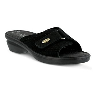 Flexus by Spring Step Kea Women's Suede Slide Sandals