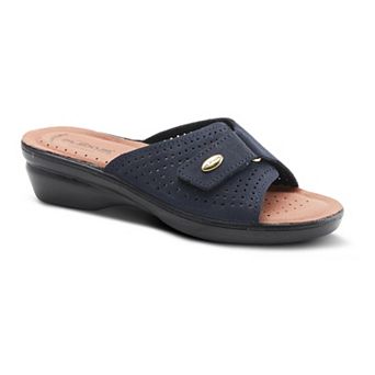 Flexus by Spring Step Kea Women's Suede Slide Sandals