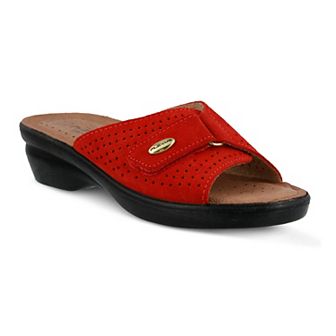 Flexus by Spring Step Kea Women's Suede Slide Sandals