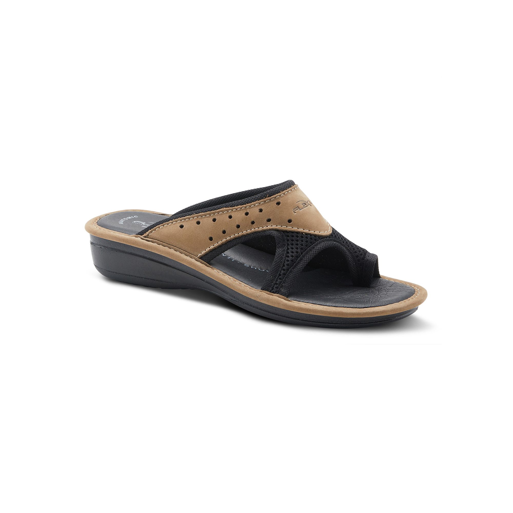 Flexus by Spring Step Pascalle Womens Slide Sandals, Size: 36, Black