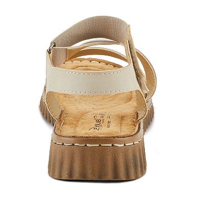 Flexus by Spring Step Pathfav Women's Flat Strappy Sandals