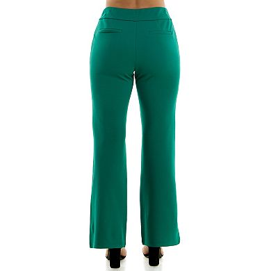 Women's Nina Leonard Classic Bell Bottom Pants