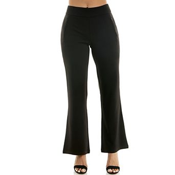 Women's Nina Leonard Classic Bell Bottom Pants