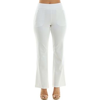 Women's Nina Leonard Classic Bell Bottom Pants