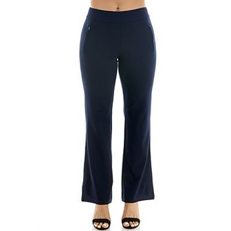Women's Nina Leonard Classic Bell Bottom Pants