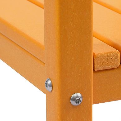 Westintrends Outdoor/patio Hdpe 2-tier Adirondack Side Table