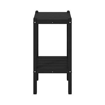 Westintrends Outdoor/patio Hdpe 2 tier Adirondack Side Table