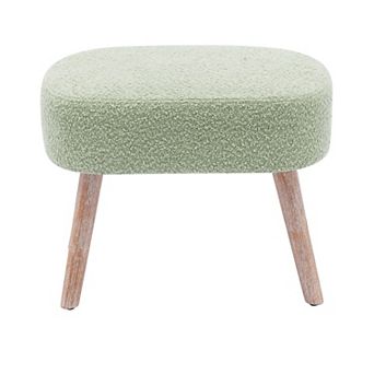 Westintrends 21" Square Upholstered Ottoman