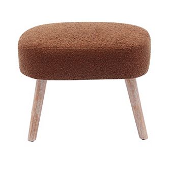 Westintrends 21" Square Upholstered Ottoman