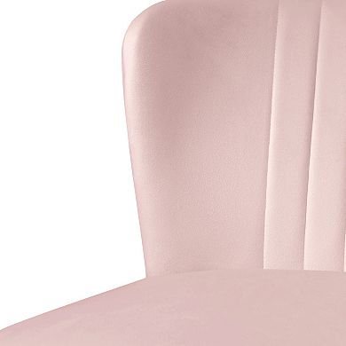 Westintrends 46" Upholstered Velvet Loveseat