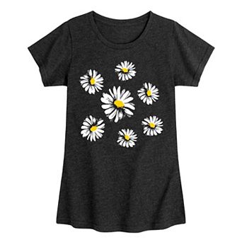 Girls 7-16 Daisies Tee