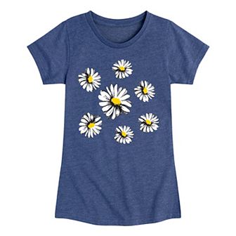 Girls 7-16 Daisies Tee