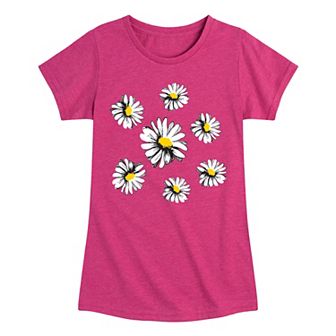 Girls 7-16 Daisies Tee