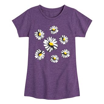 Girls 7-16 Daisies Tee
