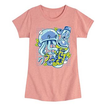 Girls 7-16 Jellyfish Ramune Tee