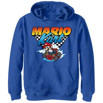 Boys Mario Kart Racing Mario Graphic Hoodie