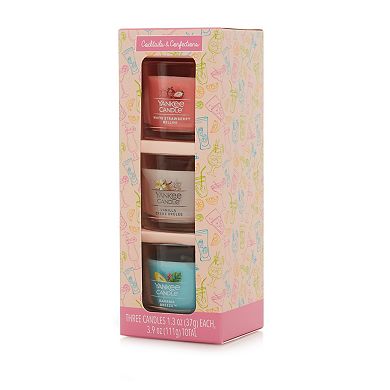 Yankee Candle Cocktails & Confections Mini Candle Set