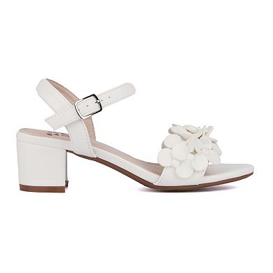 Olivia Miller Flower Bomb Girl's Heel Sandals