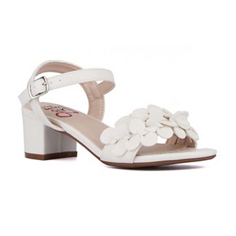 Olivia Miller Flower Bomb Girl's Heel Sandals