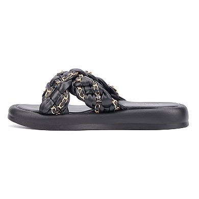 Olivia Miller Lol Girl's Slide Sandals