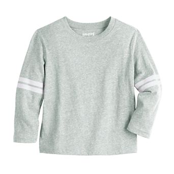 Toddler Boys Jumping Beans® Long Sleeve Essential Varsity Tee