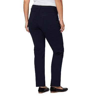Plus Size Gloria Vanderbilt Amanda Ponte Pants