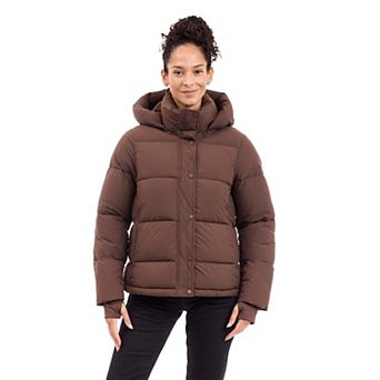 Women's BCBGeneration Short Hooded Puffer Jacket