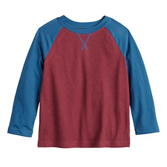 Toddler Boys Jumping Beans® Long Sleeve Essential Raglan Tee