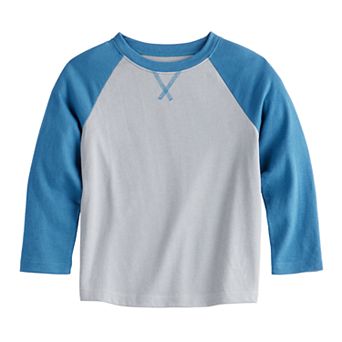 Toddler Boys Jumping Beans® Long Sleeve Essential Raglan Tee