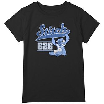 Disney's Lilo & Stitch 626 Stitch Girls Plus Graphic Tee