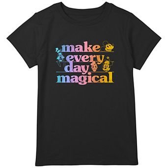 Disney's Mickey Mouse And Friends Make Every Day Magical Girls Plus Graphic Tee