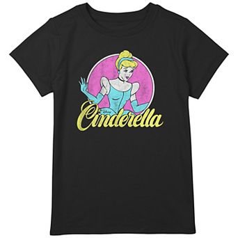 Disney's Cinderella Surprised Portrait Girls Plus Graphic Tee