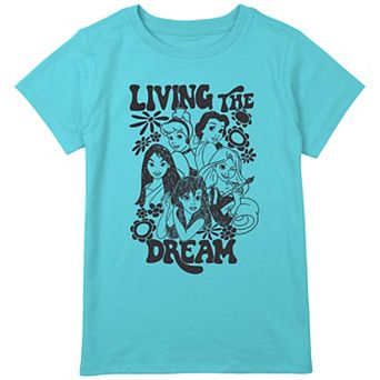 Disney's Princesses Living The Dream Girls Plus Graphic Tee