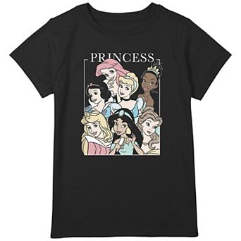 Disney's Disney Princesses Cover Story Girls Plus Graphic Tee