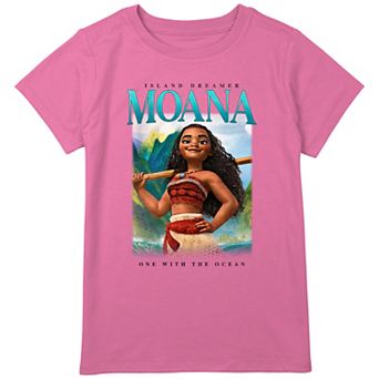 Disney's Moana Island Dreamer Girls Plus Graphic Tee