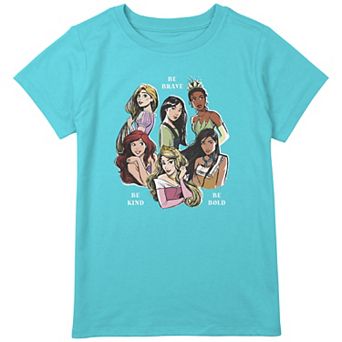 Disney's Princesses Group Girls Plus Graphic Tee