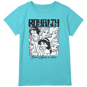 Disney's Princesses Royalty Once Upon A Time Girls Plus Graphic Tee
