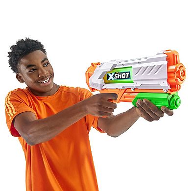 Fast Fill Block Party Medium Fast Fill Water Guns and Bunch of Balloons 9-piece Set